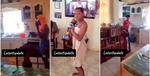 “Bad upbringing,” reactions as man catches his daughter on wrapper with two boys in the house